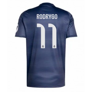 Fotbalové Dres Real Madrid Rodrygo Goes #11 Venkovní Oblečení 2025-26 Krátký Rukáv